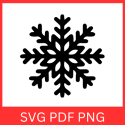 Christmas Ornaments Svg, Snow Flake Svg, Snowman Cricut Svg, Snowflake Clipart, Winter Snowflake Svg, Christmas Svg