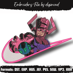 Embroidery Design GALACTUS nike Avengers Embroidery Design, Instant Download, Machine Embroidery Design