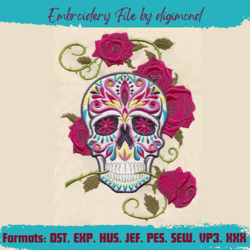 Skulls  Goodesign Embroidery Design Machine