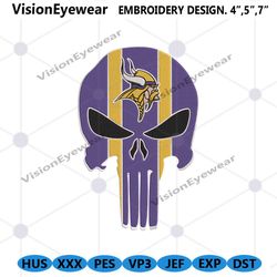 NFL Baltimore Ravens Skull Logo Team Embroidery Design Download File