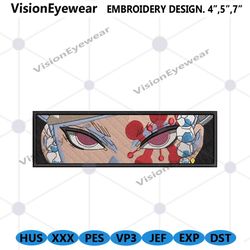 Tengen Uzui Eyes Box Embroidery Design Download