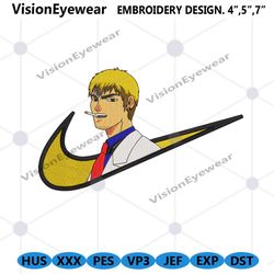Teacher Onizuka X Nike Logo Embroidery Design Download File