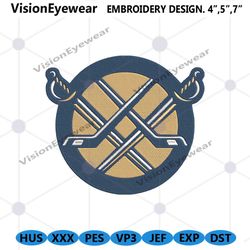 NHL Hockey Embroidery Designs, NHL Buffalo Sabres Embroidery Design File