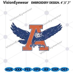 Auburn Tigers Eagles Embroidery Download File, Auburn Tigers Embroidery Download File