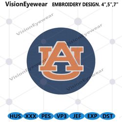 Auburn Tigers Logo Embroidery Design, Auburn Tigers Embroidery Files
