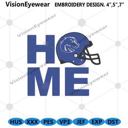 Home Broncos NCAA Logo Embroidery, NCAA Machine Embroidery