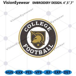 Army Black Knights Logo NCAA Embroidery, Army Black Knights Embroidery Download File
