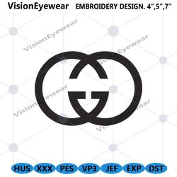 Gucci Brand Logo Embroidery Download File