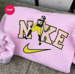Nike NFL T. J. Watt Embroidered Hoodie, Nike NFL Embroidered Sweatshirt, NFL Embroidered Football, Nike Shirt NK09G