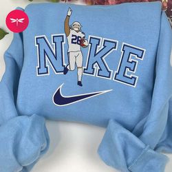Nike NFL Jonathan Taylor Embroidered Hoodie, Nike NFL Embroidered Sweatshirt, NFL Embroidered Football, Nike Shirt NK19G
