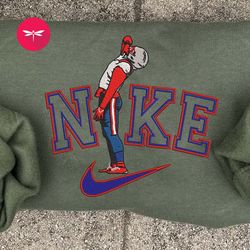 Nike NFL Matthew Judon Embroidered Hoodie, Nike NFL Embroidered Sweatshirt, NFL Embroidered Football, Nike Shirt NK32G