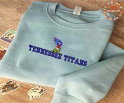Grinch NFL Tennessee Titans Embroidered Sweatshirt, Grinch NFL Sport Embroidered Sweatshirt, NFL Embroidered Shirt