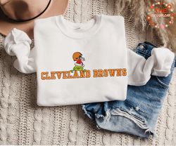 Grinch NFL Cleveland Browns Embroidered Sweatshirt, Grinch NFL Sport Embroidered Sweatshirt, NFL Embroidered Shirt