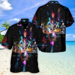 Disney Star Wars Hawaiian Shirt Summer Beach Starwars All Seasons Aloha Button Up Shirt