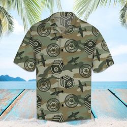 Amazing Air Force Hawaiian Shirt Summer Button Up 1