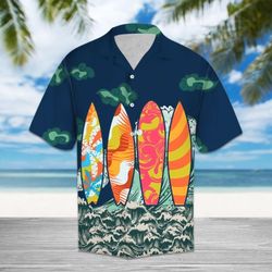 Amazing Surfboard Hawaiian Shirt Summer Button Up