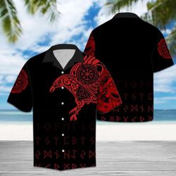 Amazing Viking Hawaiian Shirt Summer Button Up 1
