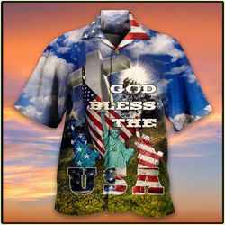American God Bless The U.S.A Hawaiian Shirt- Limited Edition