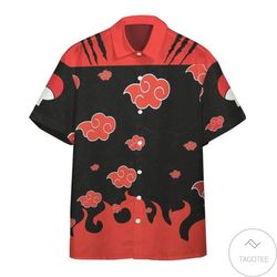 Anime Naruto Shippuden Modern Akatsuki  Hawaiian Shirt