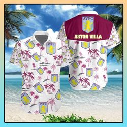 Aston Villa Hawaiian Shirt