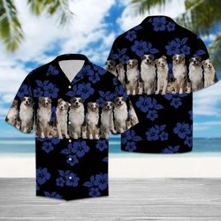 Awesome Australian Shepher Hawaiian Shirt Summer Button Up