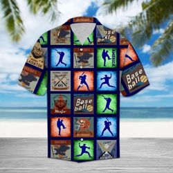 Baseball Lovers Hawaiian Shirt Summer Button Up