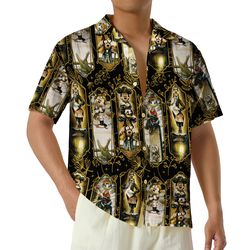 Haunted Mansion Summer Shirt, Halloween Foolish Mortals Tropical Shirt, Disney Aloha Tropical Shirt, Summer Shirt