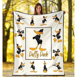 Daffy Duck Sherpa Fleece Quilt Blanket BL2624 - Wisdom Teez.jpg