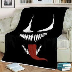 VENOM We Are Venom Comics Sherpa Fleece Quilt Blanket