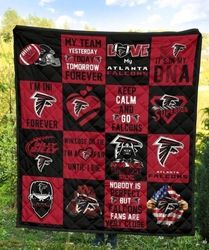 Atlanta Falcons Sherpa Fleece Quilt Blanket BL0197