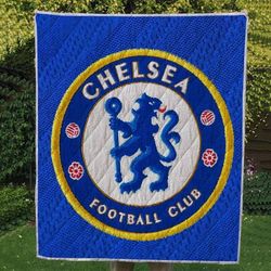 Chelsea FC Sherpa Fleece Quilt Blanket BL0071