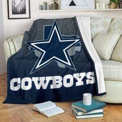 Dallas Cowboys Sherpa Fleece Quilt Blanket BL0244