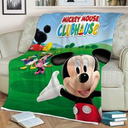 Disney Mickey Mouse Sherpa Fleece Quilt Blanket BL1212