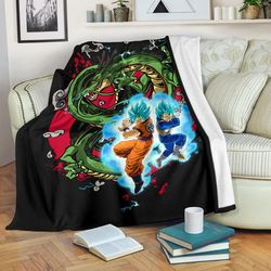 Dragon Ball Anime Sherpa Fleece Quilt Blanket BL3022