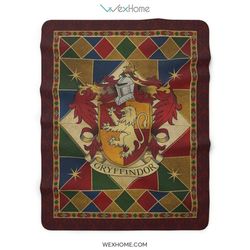 Gryffindor Sherpa Fleece Quilt Blanket BL2872