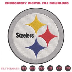 Pittsburgh Steelers Embroidery Designs File, Pittsburgh Steelers