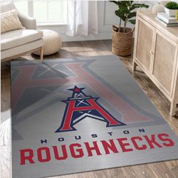 Houston Roughnecks Xfl NFL Area Rug Living Room Rug US Gift Decor 1