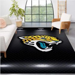 Jacksonville Jaguars NFL Area Rug Bedroom Rug Home Decor Floor Decor 1
