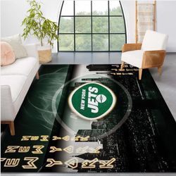 New York Jets NFL Area Rug Bedroom Rug Home US Decor 1