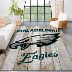 Philadelphia Eagles NFL Area Rug Living Room Rug US Gift Decor 1