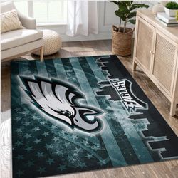 Philadelphia Eagles NFL Rug Bedroom Rug US Gift Decor 2