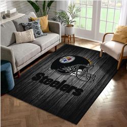 Pittsburgh Steelers NFL Team Rug Living Room Rug Home Decor Floor Decor 1