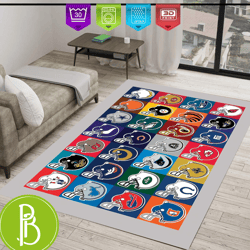Gridiron Glory American Football Rug A Sporty Modern Decor For Fans And Stylish Homes