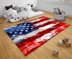 Eagle American flag Rug, Freedom Symbol Rug, Eagle Flag Rug, American Flag Rug, American Flag Carpet, Eagle Carpet