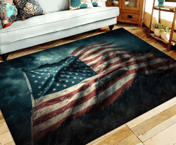 Flag Rug, American Flag Rug, USA Flag Rug, USA Rug, United States Flag Rug, American Flag Carpet, America Flag Rug