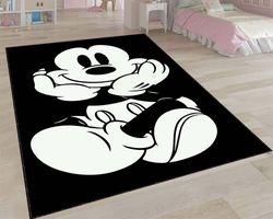 Mickey Mouse Rug, Minnie Mouse Rug, Kids Rom Rug, Custom Gift Rug, Custom Kids Rug, Indoor Rug, Home Decor Rug