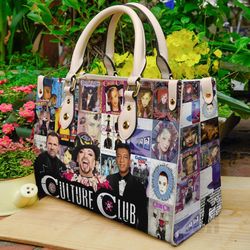 Boy George Culture Club Leather Bag,Travel handbag,Teacher Handbag