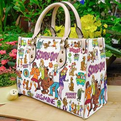 Scooby-Doo Handbag,  Custom Scooby-Doo Leather Bag,  Scooby-Doo Shoulder Bag