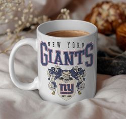 giants football coffee mug, mug retro style 90s vintage unisex tea cup