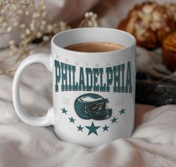philadelphia football coffee mug, go birds gang est 1933 coffee mug